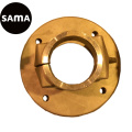 Customized Investment Lost Wax Casting para flange com aço inoxidável